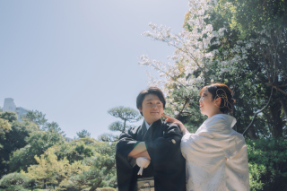 見浜園にて　＊和装　ロケ1着プラン＊