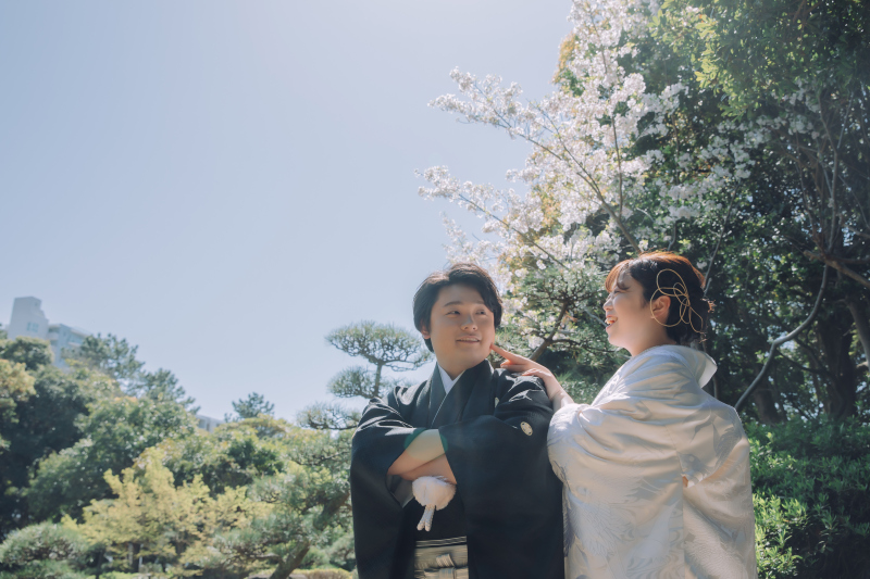 見浜園にて *和装 ロケ1着プラン*