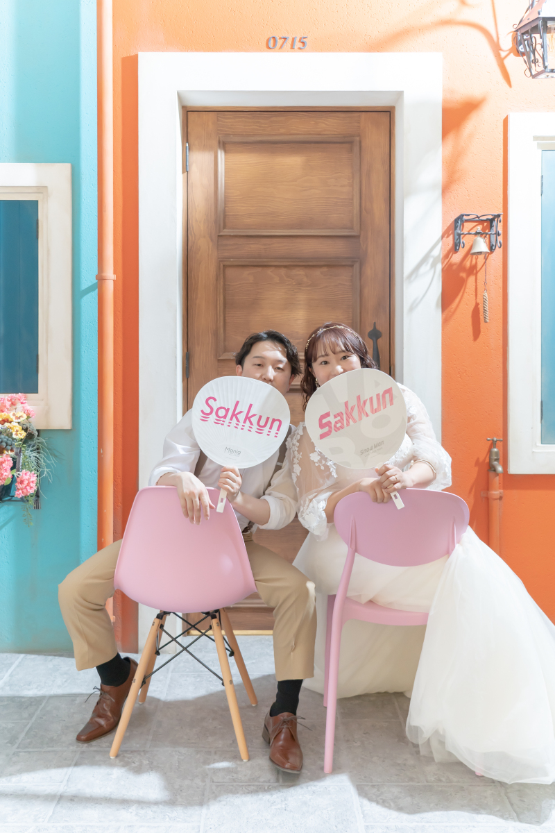 背景を変えてさらにポップに♪