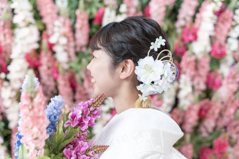 この日の為のへアアクセサリー