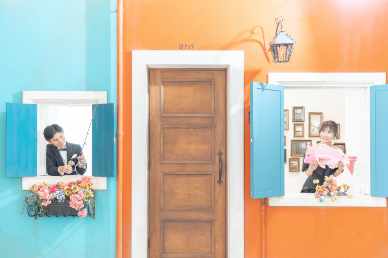 ブラーノ島でも♪