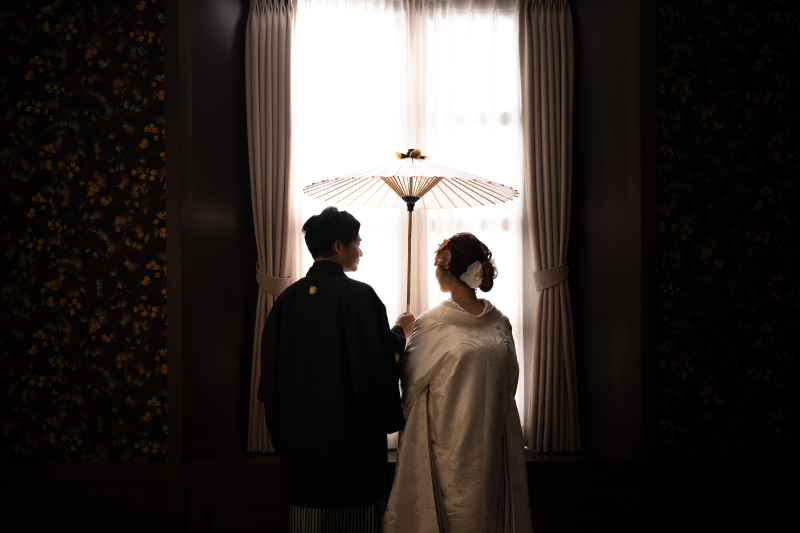 幻想的なバックショット