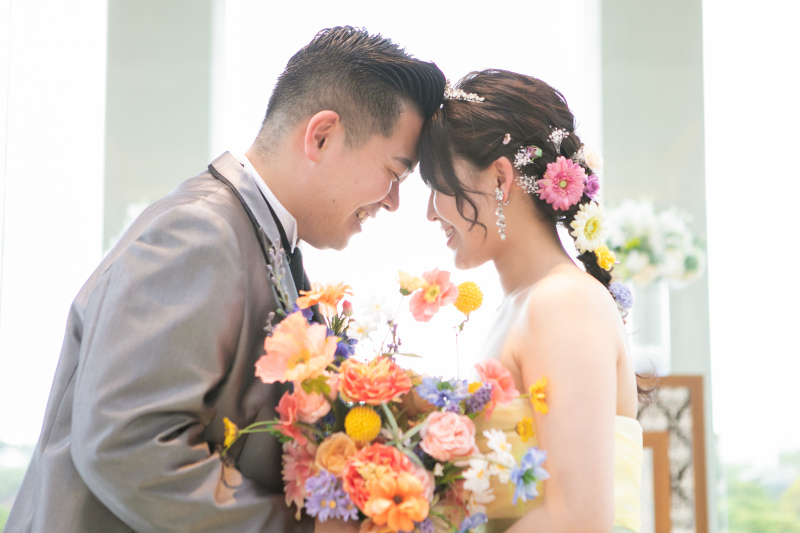 家族と共に過ごすチャペルフォト＆スタジオフォト