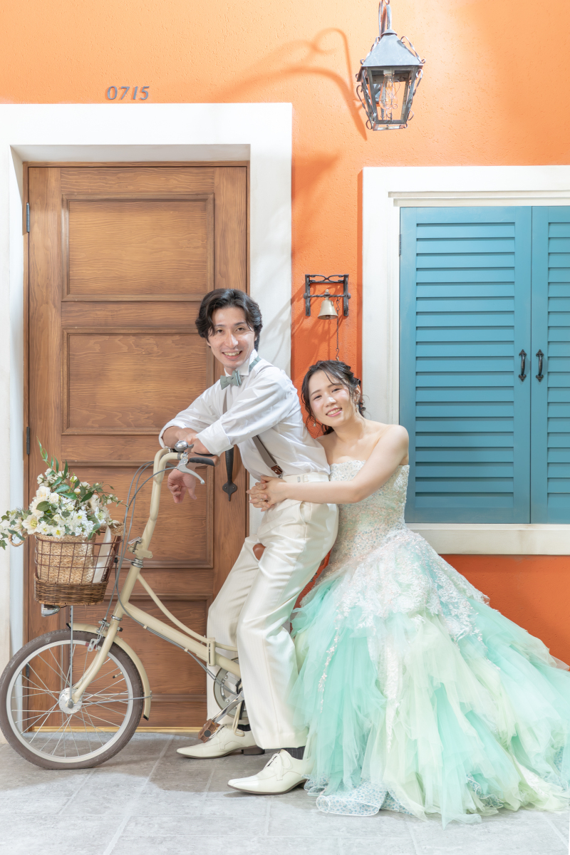 自転車に乗ってブラーノ島へ!