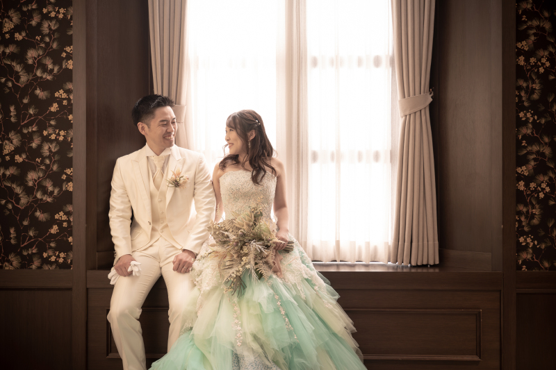 窓際でのショット