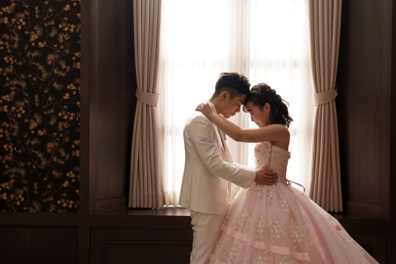 室内とは思えない窓際ショット