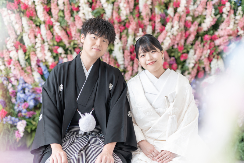 彩り豊かな背景にぬくもり添えて♪