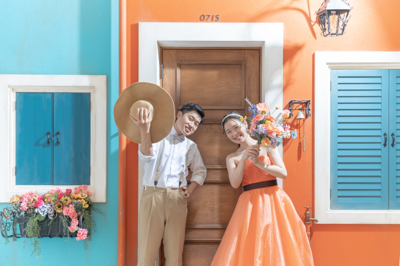 まるで旅行中の一枚のよう