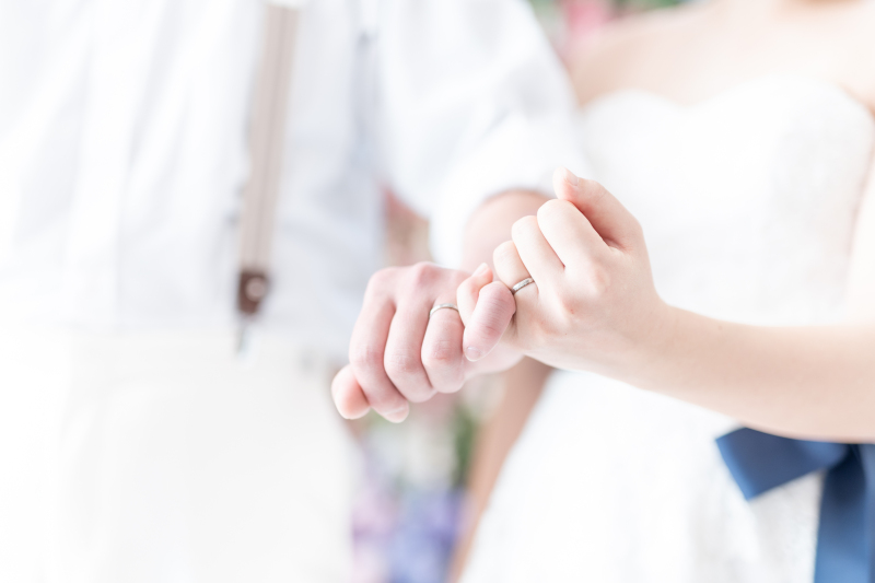 大事な指輪のお写真も♪