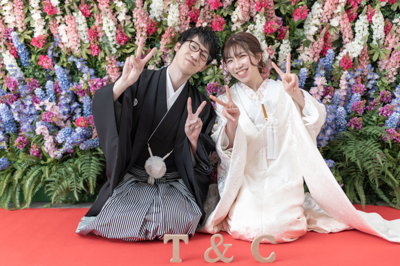 イニシャルアイテムも一緒に！