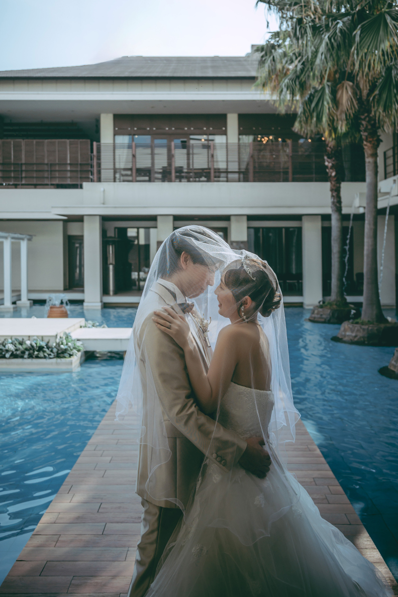 ベールを使って