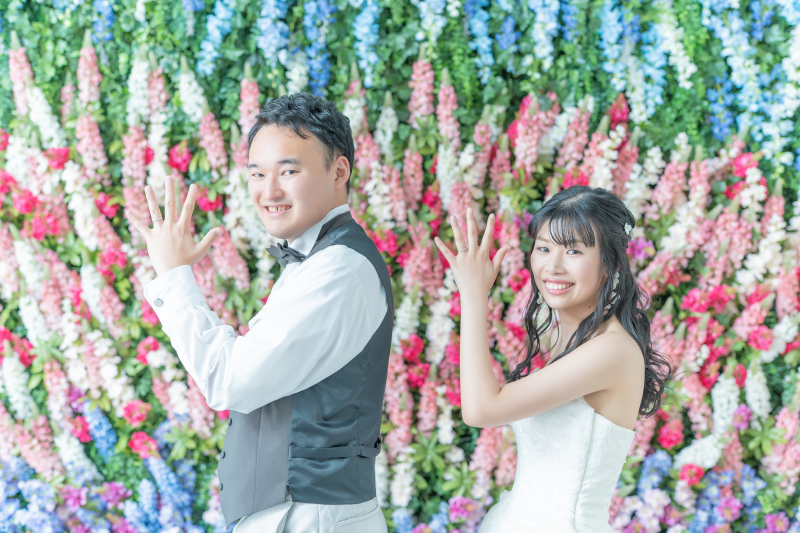 指輪のお披露目