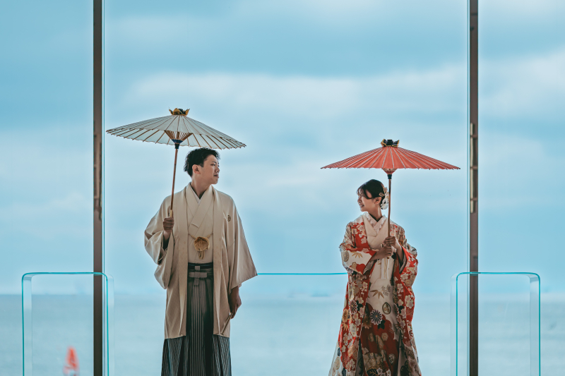 ご結婚式に向けておふたりらしく♪ *和装1着 ロケ撮影プラン*