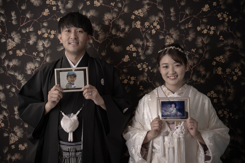 想い出のお写真と一緒に