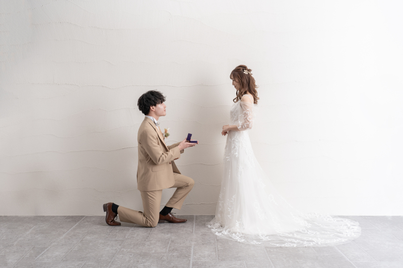 プロポーズ風ショット