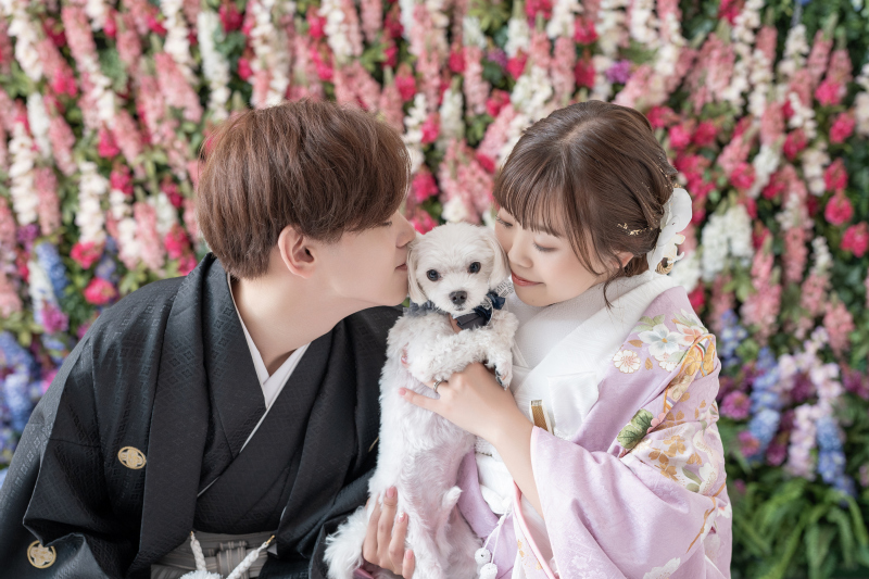 抱っこをすると安心です♪