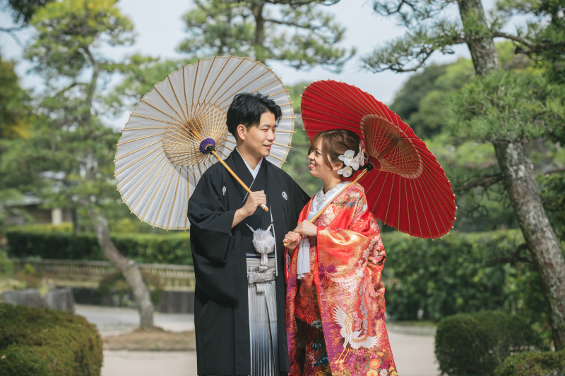和傘が紡ぐ♡