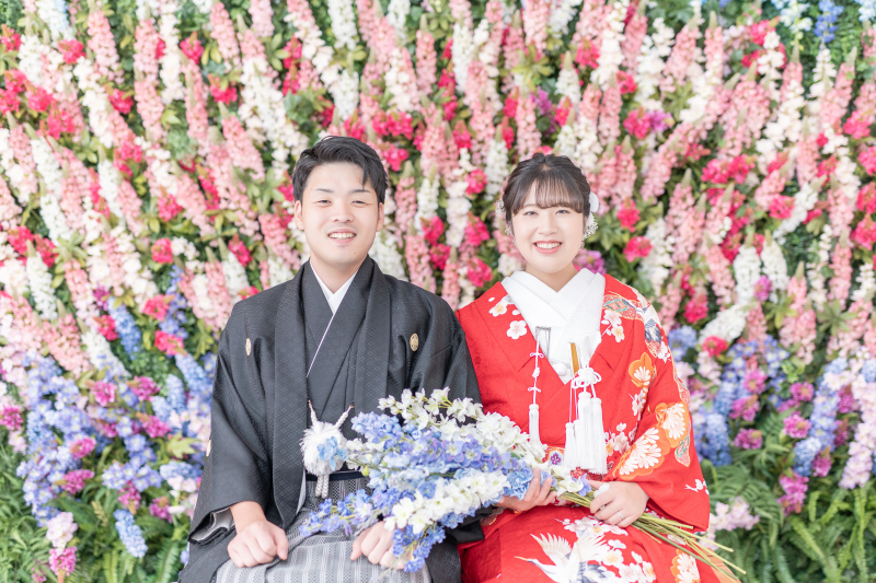 壁一面のルピナス❁