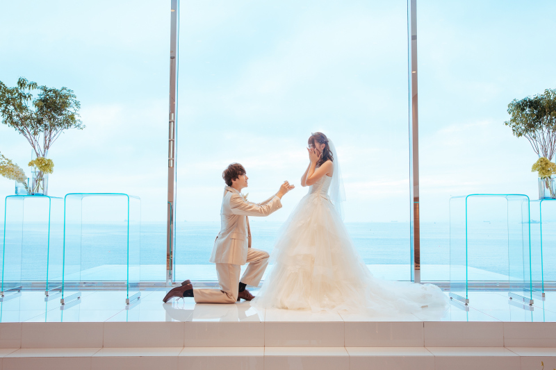 プロポーズシーン