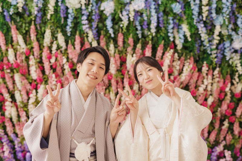 ラストカットはピースで