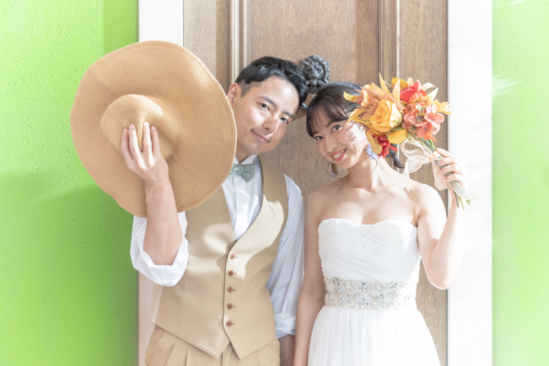 タキシードもジャケットオフして