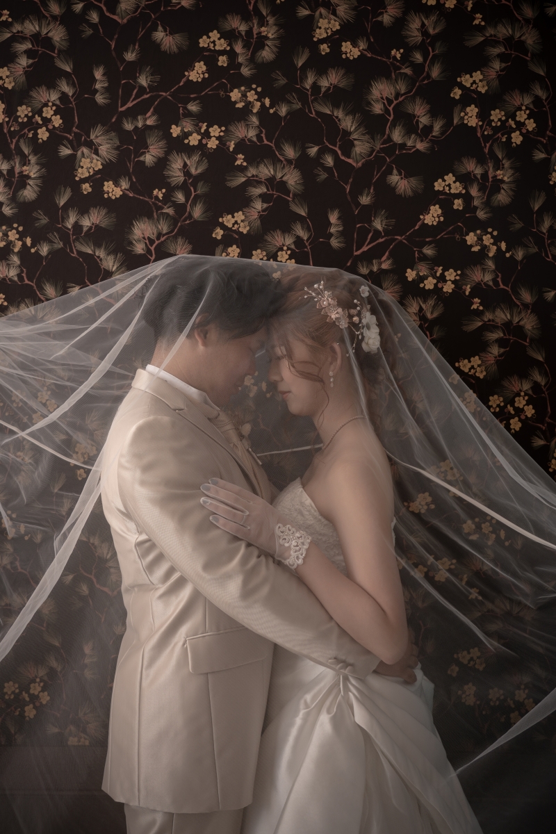 ベールの中におふたりで