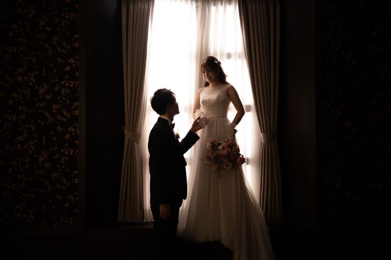 シルエット風に