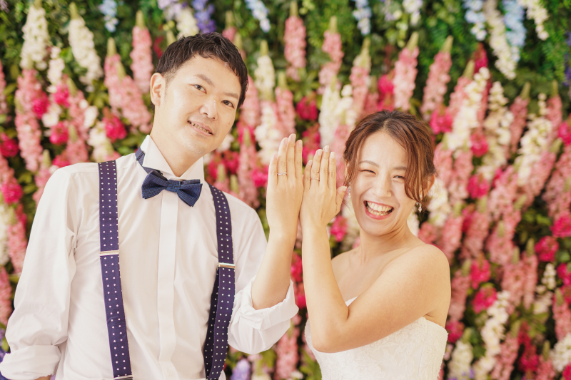 大切な指輪ともパシャリ