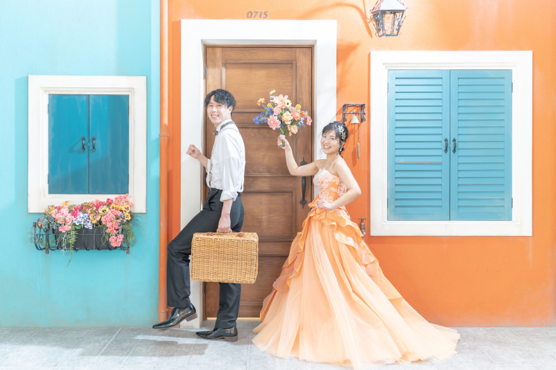 明るく楽しいブラーノ島♪