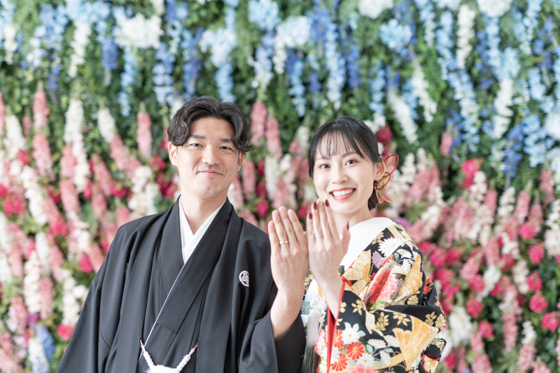 指輪のお披露目♪