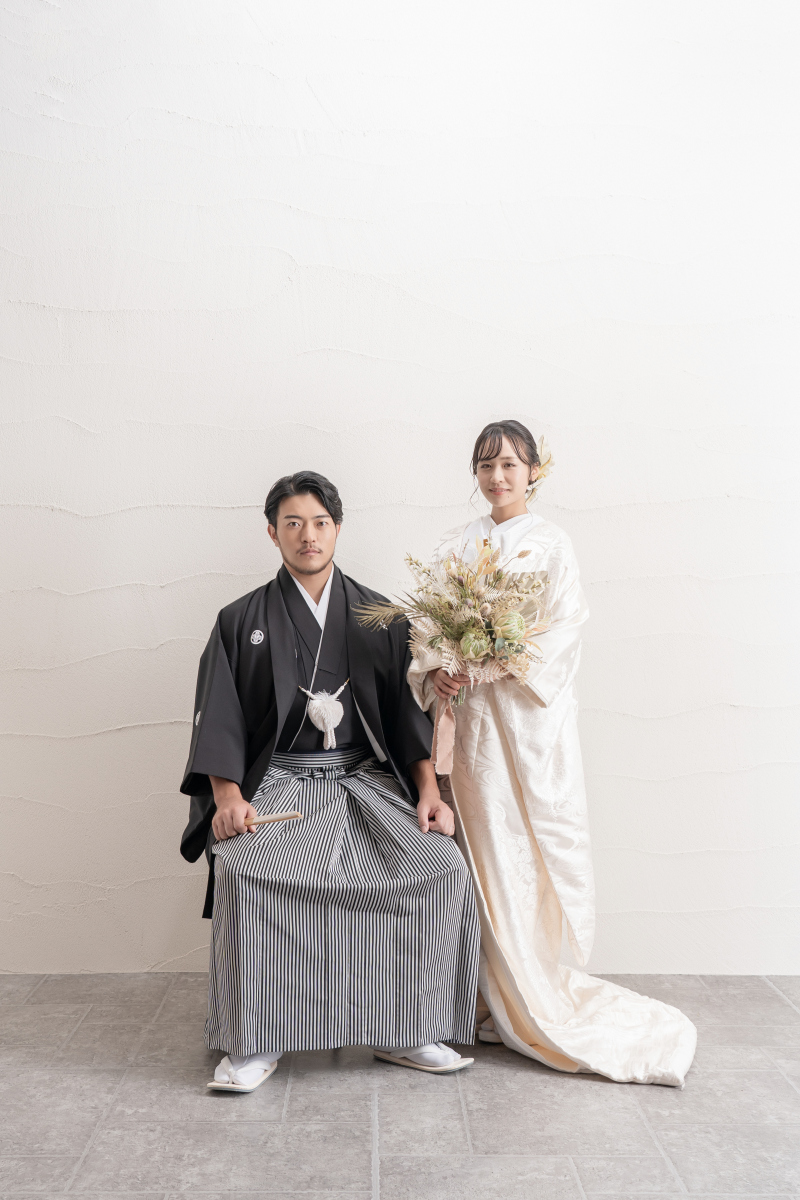 まずは白無垢から