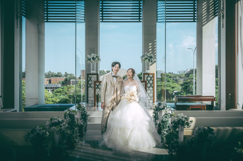 解放感あふれるチャペル