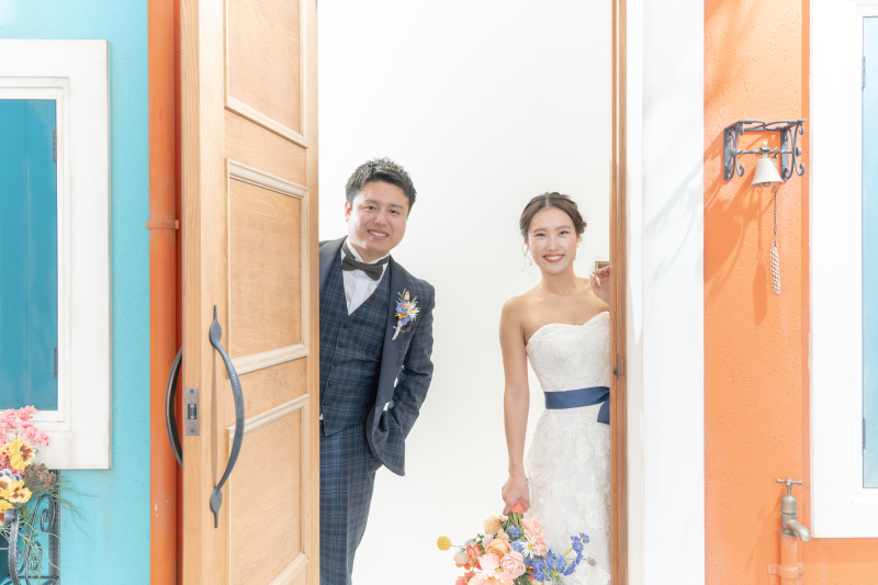 たくさんの仲良しショット♪　＊洋装1着　スタジオ撮影プラン＊