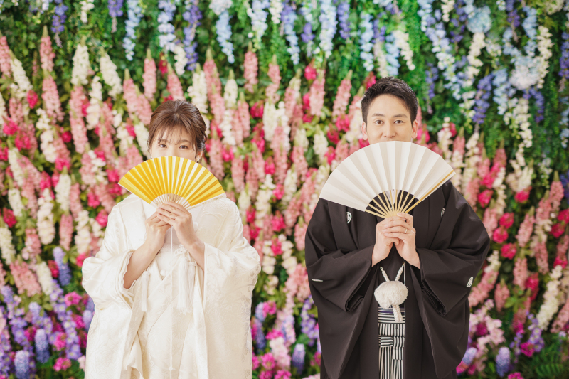 ルピナスの花畑を背景に・・・♪