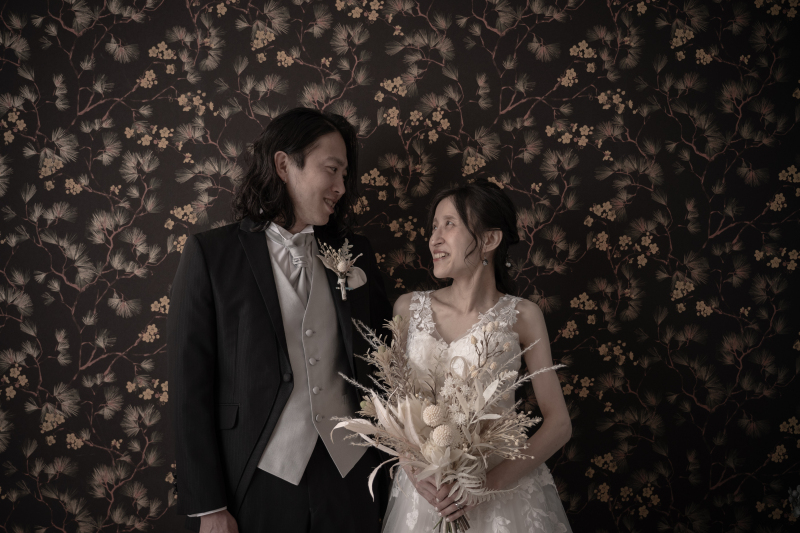 自然なおふたりの瞬間を