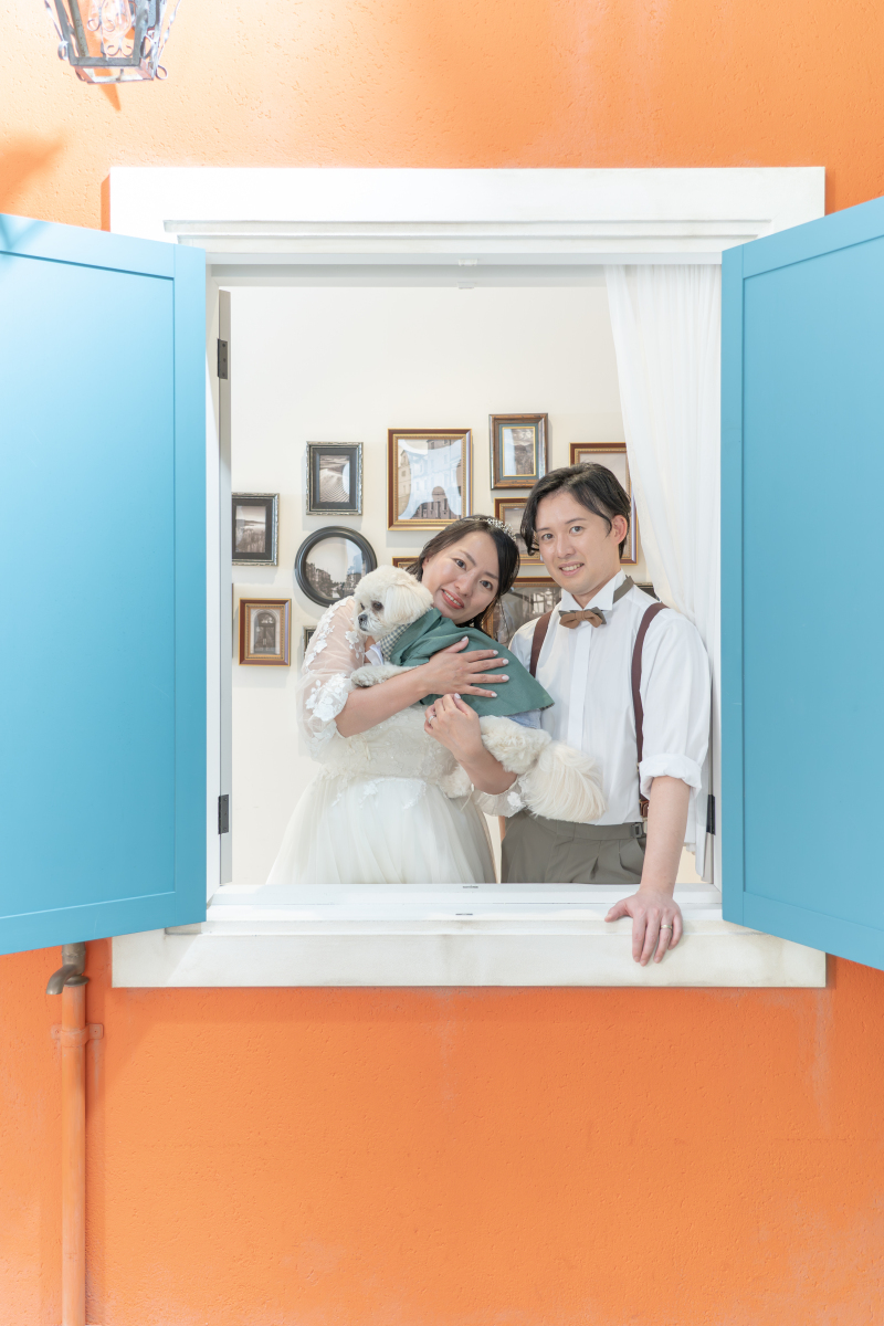 抱っこしての撮影OK!