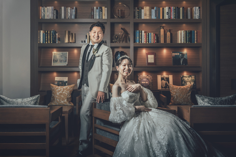 ラウンジでも撮影を