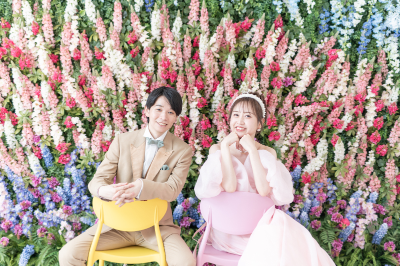 ルピナス×カラフルチェア