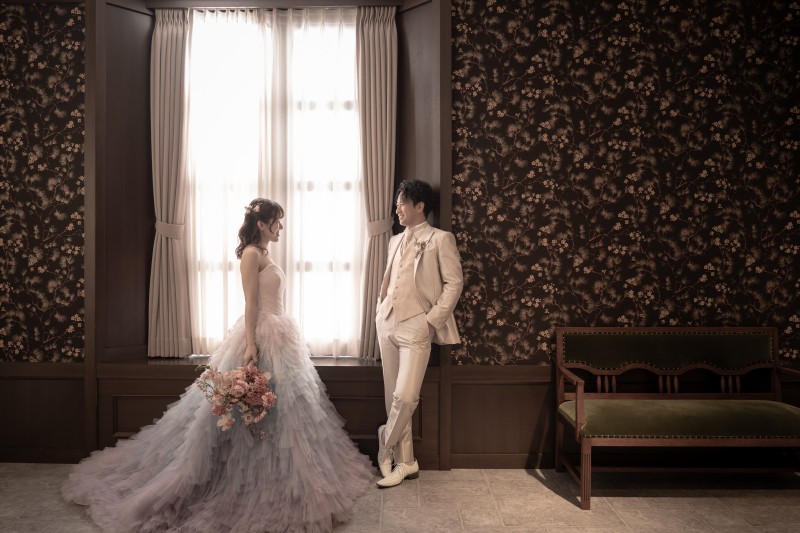 レトロモダンなシーンで