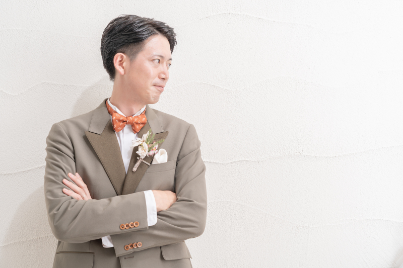 新郎様ソロショット☆