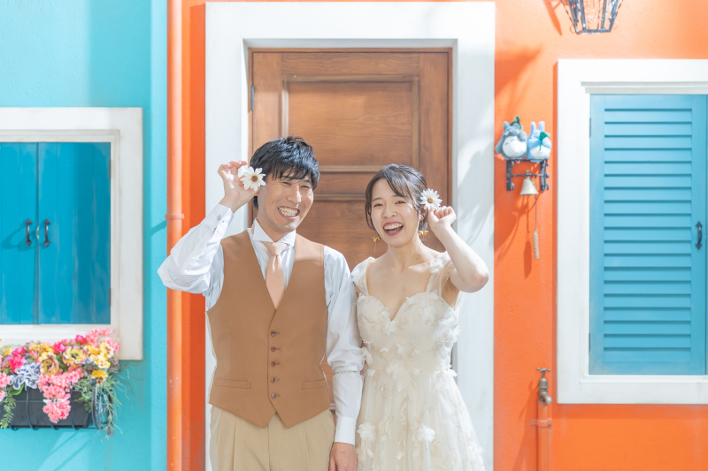 幸せいっぱいの笑顔で♪　＊洋装1着　スタジオ撮影プラン＊