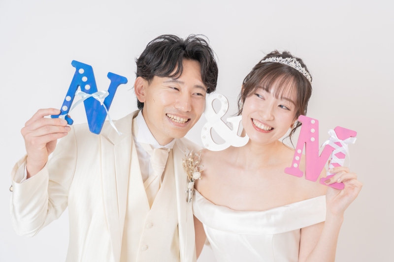 イニシャルと一緒に♪