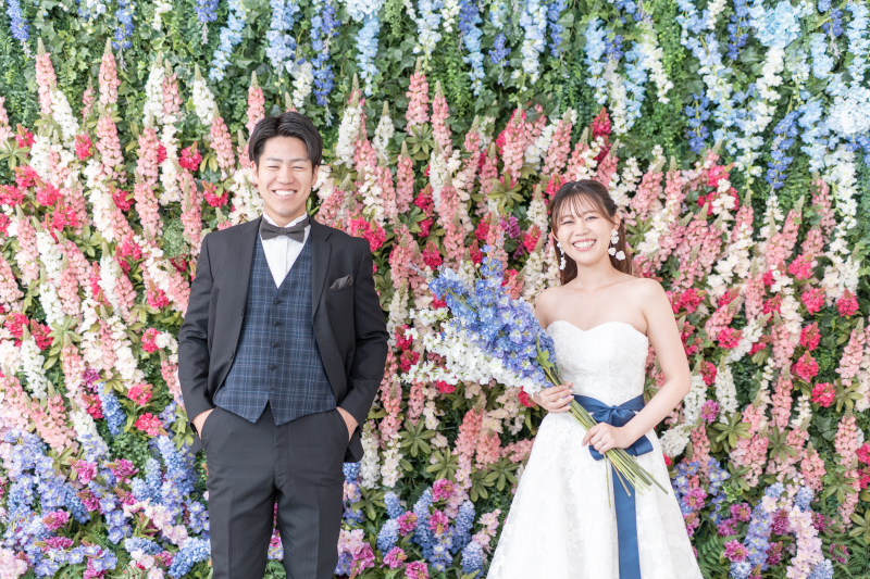 壁一面のルピナス❁