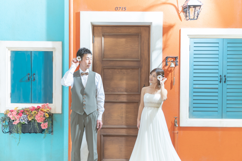 お花を耳元に♪