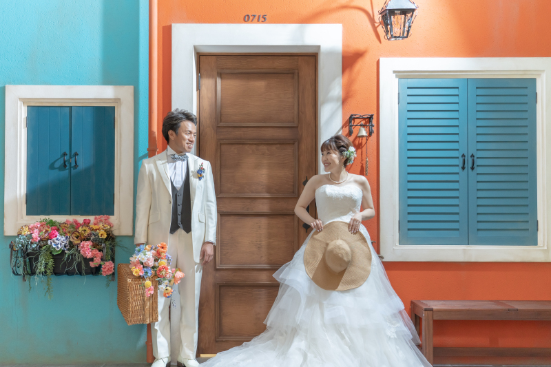  旅行中の一枚のようなお写真