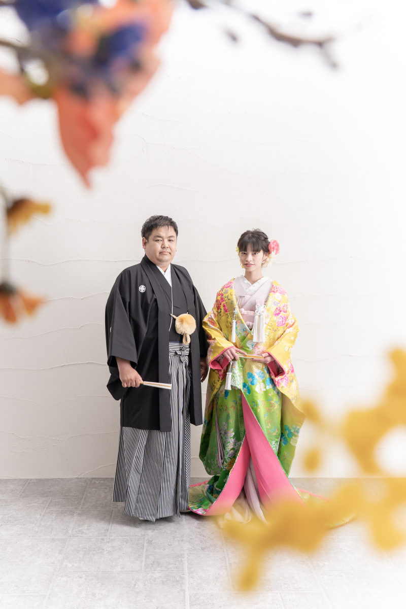 お花の小物を使って♪