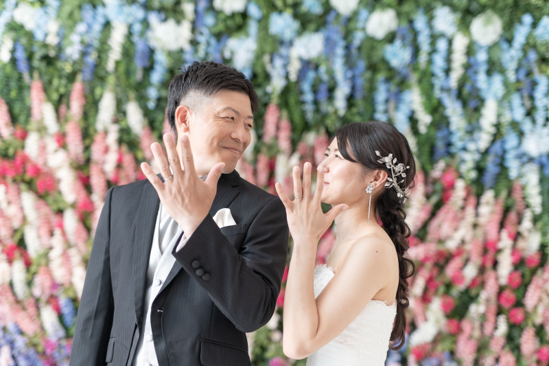 指輪のお披露目☆