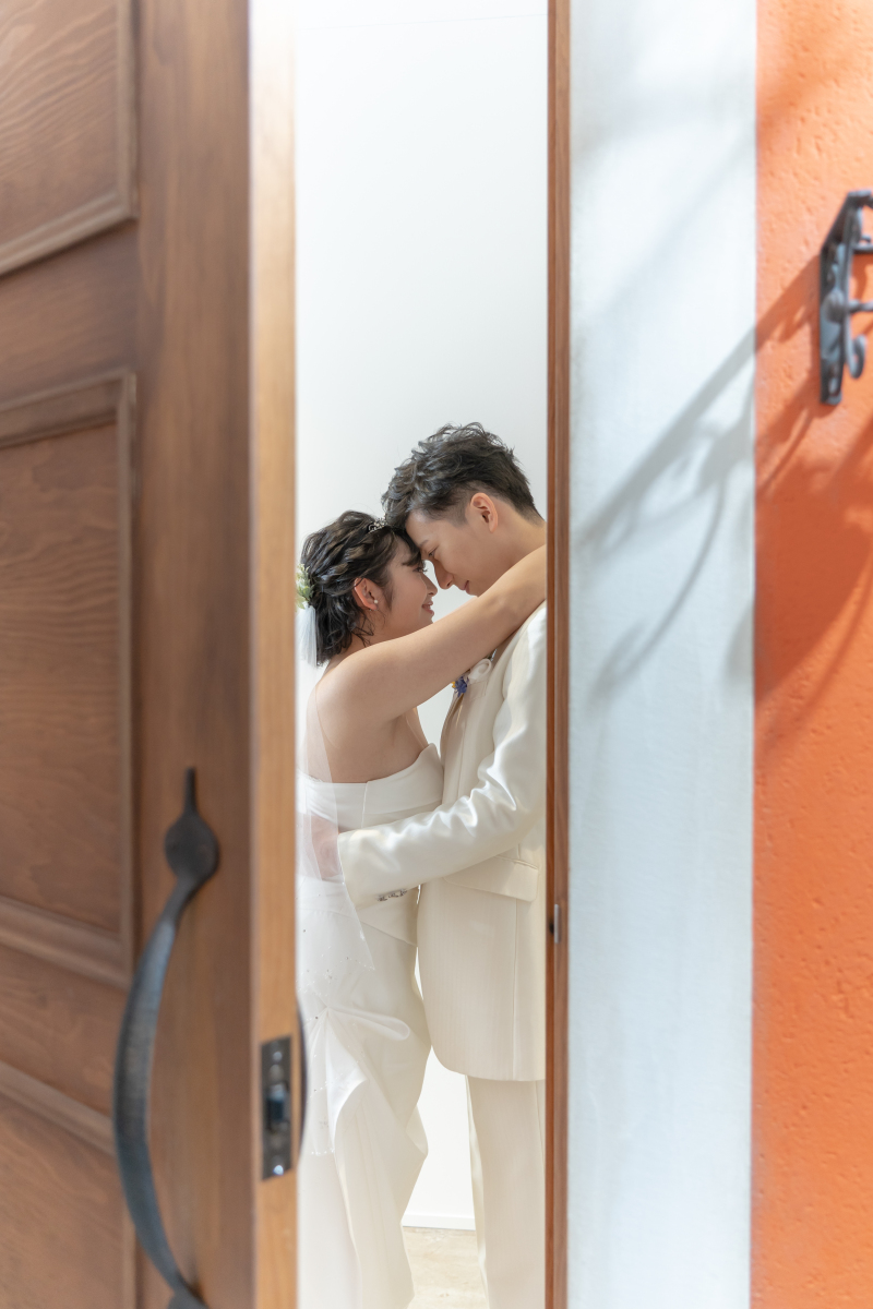 ドアから覗いてみると・・