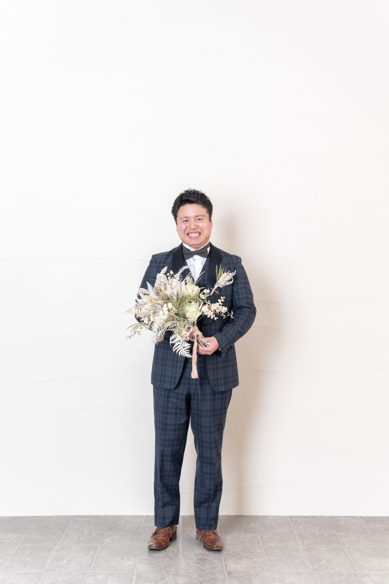 新郎様ソロショット☆