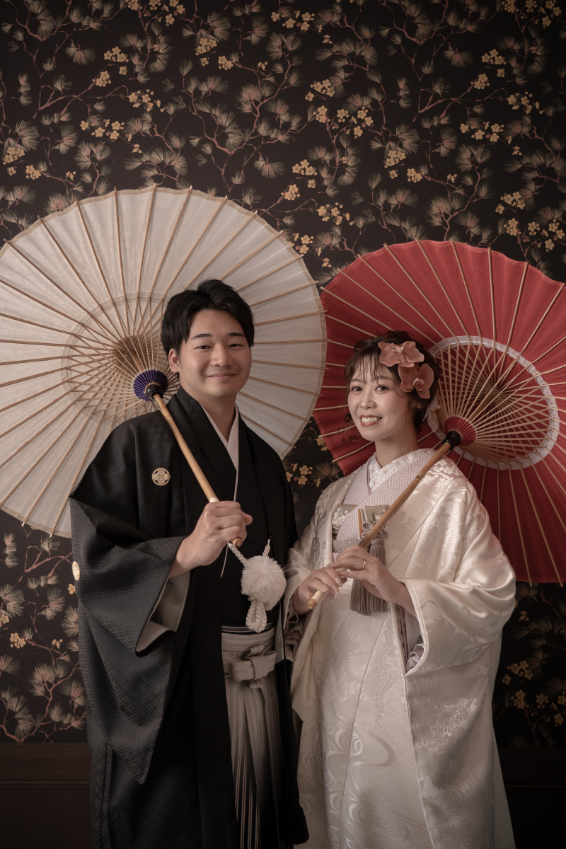 おふたりらしさあふれる＊和装1着　スタジオプラン
